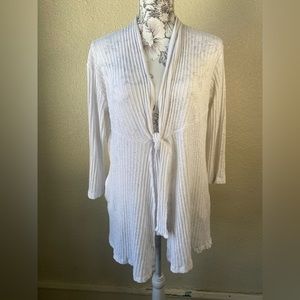 J‎ VALDI white coverup/cardigan